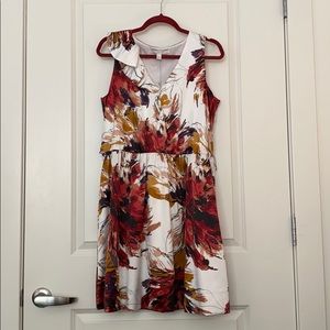 Lauren Conrad Floral Print Dress NWT